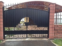 Кованые ворота в Тольятти
