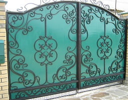 Изготовление кованых ворот 10