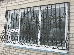 Изготовление кованой решетки на окна 4