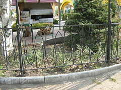 Изготовление кованого ограждения 2