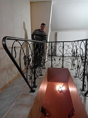 Установка кованых перил в Комсомольске