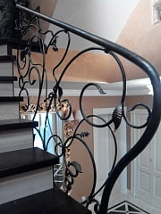 Установка кованых перил в Комсомольске