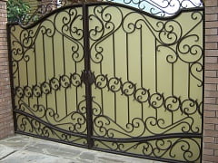 Изготовление кованых ворот 9