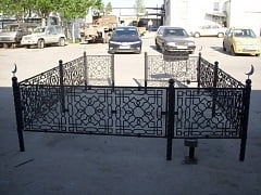 Установка кованого ограждения в Самаре