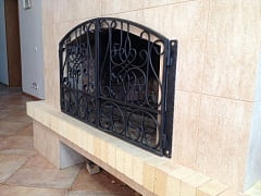 Изготовление кованого камина