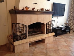 Изготовление кованого камина