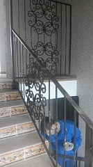 Изготовление кованых перил и лестницы 2