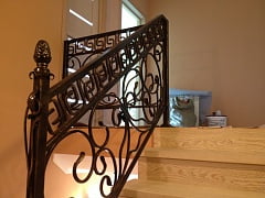 Изготовление лестницы и кованых перил