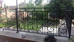 Установка кованых перил в Подстепках