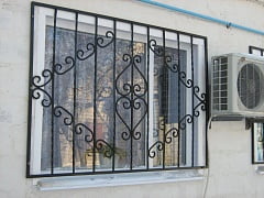 Изготовление кованой решетки на окна 8