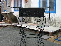 Изготовление кованого мангала 2