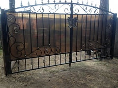 Изготовление кованых ворот 1