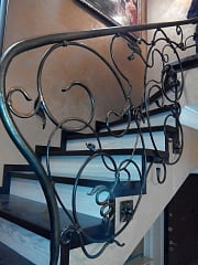 Установка кованых перил в Комсомольске