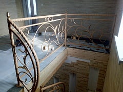 Кованые перила в Ягодном