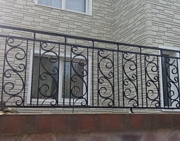 Изготовление кованого ограждения 3