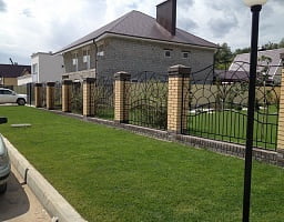 Изготовление кованого забора и калитки 2