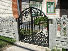 Изготовление кованой калитки