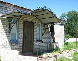 Изготовление кованого навеса 4
