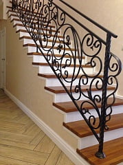 Изготовление кованых перил 3