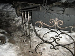 Изготовление кованого мангала 4