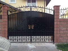 Изготовление кованых элементов для забора, кованых ворот и калитки