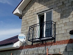 Кованый балкон в Тимофеевке