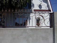 Установка кованого забора, ворот и калитки в Подстепках