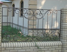 Изготовление кованого забора 3