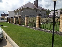 Изготовление кованого забора и калитки 2