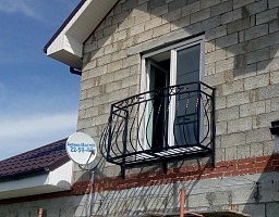 Кованый балкон в Тимофеевке
