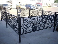 Установка кованого ограждения в Самаре