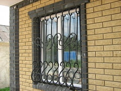 Изготовление кованой решетки на окна