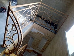 Кованые перила в Ягодном