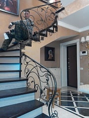 Установка кованых перил в Комсомольске