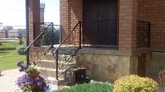 Установка кованых перил в Хрящевке