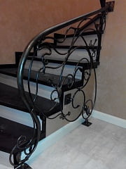 Установка кованых перил в Комсомольске