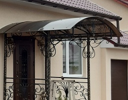 Кованое крыльцо в Приморском