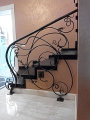 Установка кованых перил в Комсомольске