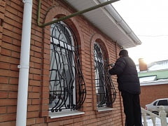 Изготовление кованой решетки на окна 2