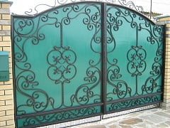 Изготовление кованых ворот 10
