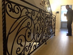 Изготовление кованых перил 3