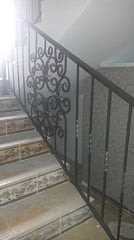 Изготовление кованых перил и лестницы 2