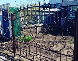 Изготовление кованого забора 8