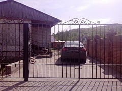 Установка кованых ворот и калитки в Бахиловой Поляне