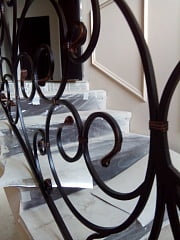 Установка кованых перил в Самаре