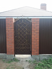 Кованая калитка в Тольятти