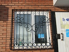 Изготовление кованой решетки на окна 7