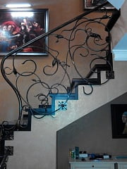 Установка кованых перил в Комсомольске