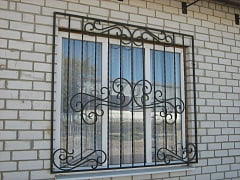 Изготовление кованой решетки на окна 6