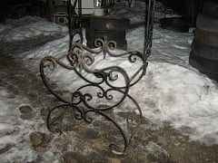 Изготовление кованого мангала 4
